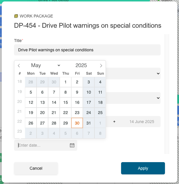 Date Picker